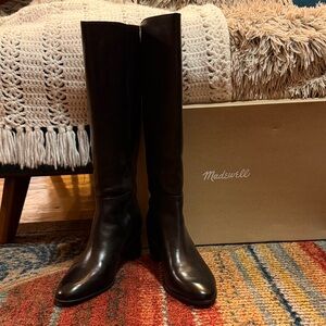 Madewell Black Heeled Boots